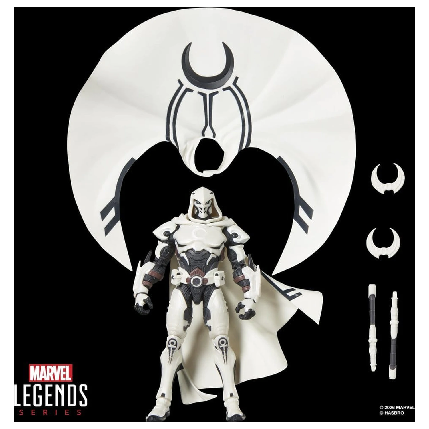 Marvel Rivals Marvel Legends akcijska figura Moon Knight 15 cm fotografija izdelka