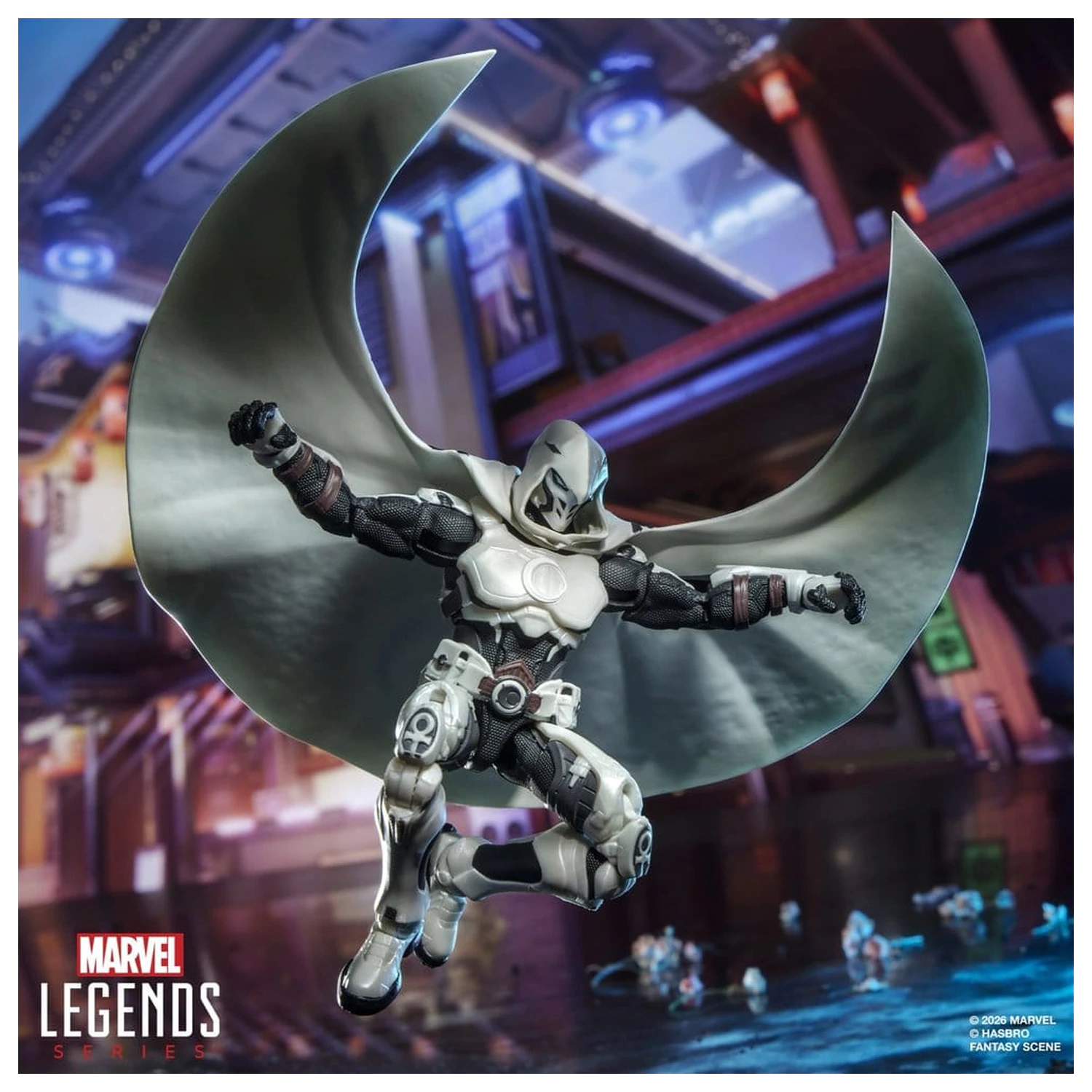Marvel Rivals Marvel Legends akcijska figura Moon Knight 15 cm fotografija izdelka
