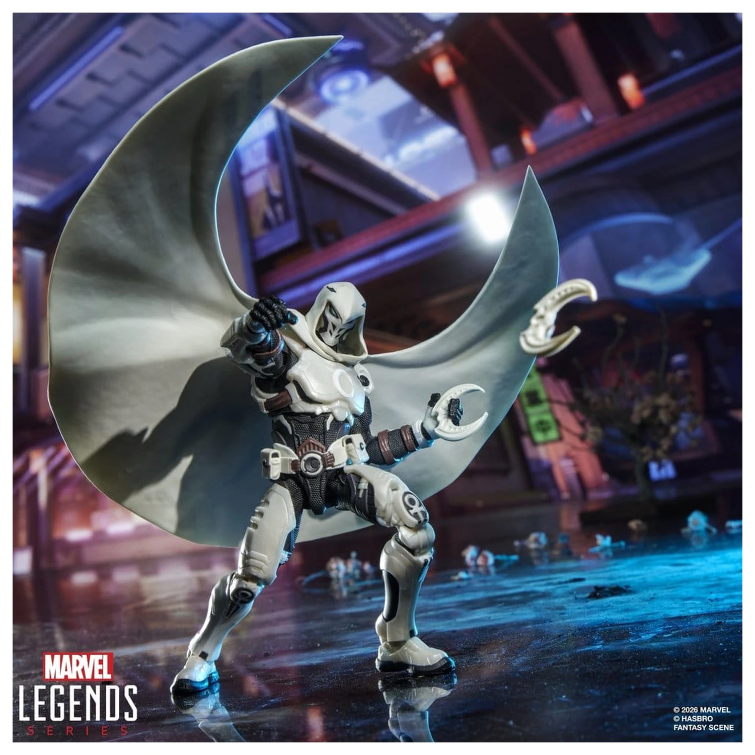 Marvel Rivals Marvel Legends akcijska figura Moon Knight 15 cm fotografija izdelka