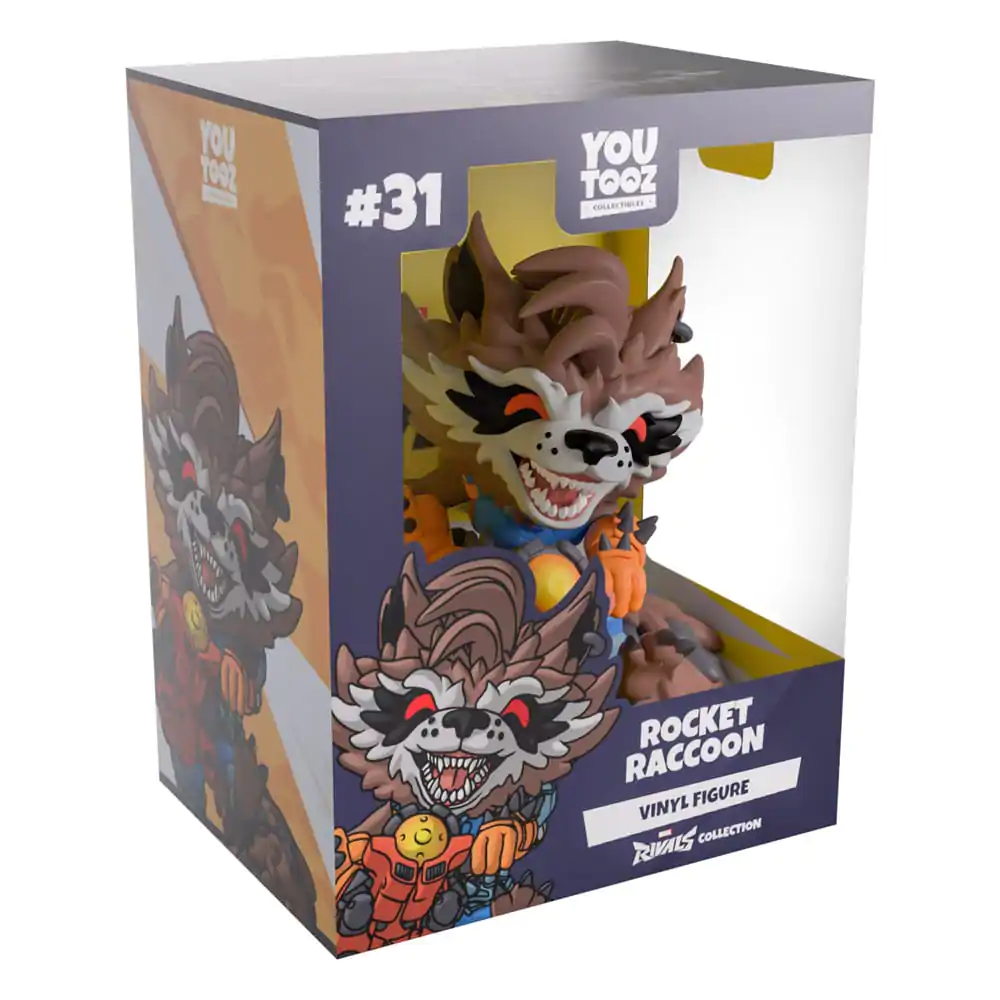 Marvel Rivals Vinilna Figura Rocket Raccoon 11 cm fotografija izdelka