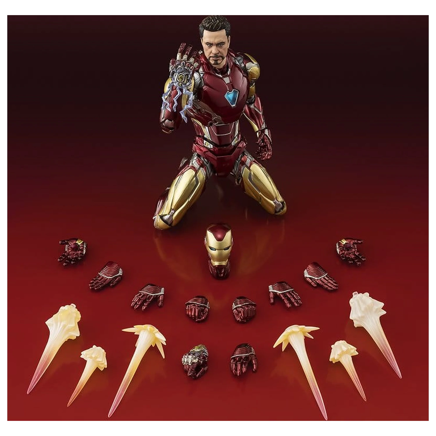 Marvel S.H. Figuarts akcijska figura Iron Man Mark85 (The Infinity Saga) 16 cm fotografija izdelka