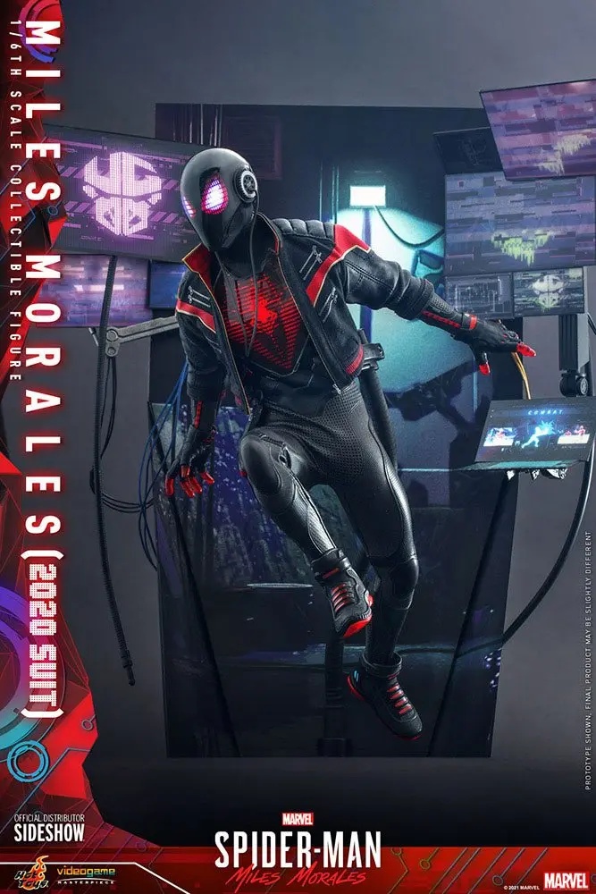 Marvel's Spider-Man: Miles Morales Video Game Masterpiece akcijska figura 1/6 Miles Morales (2020 Suit) fotografija izdelka