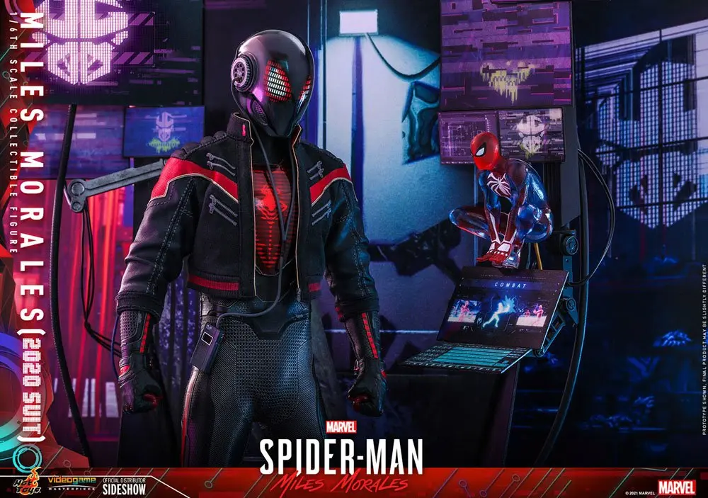Marvel's Spider-Man: Miles Morales Video Game Masterpiece akcijska figura 1/6 Miles Morales (2020 Suit) fotografija izdelka