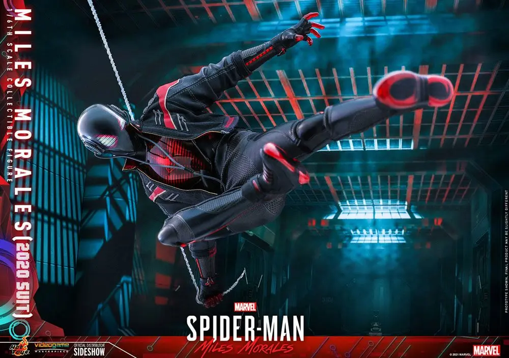 Marvel's Spider-Man: Miles Morales Video Game Masterpiece akcijska figura 1/6 Miles Morales (2020 Suit) fotografija izdelka