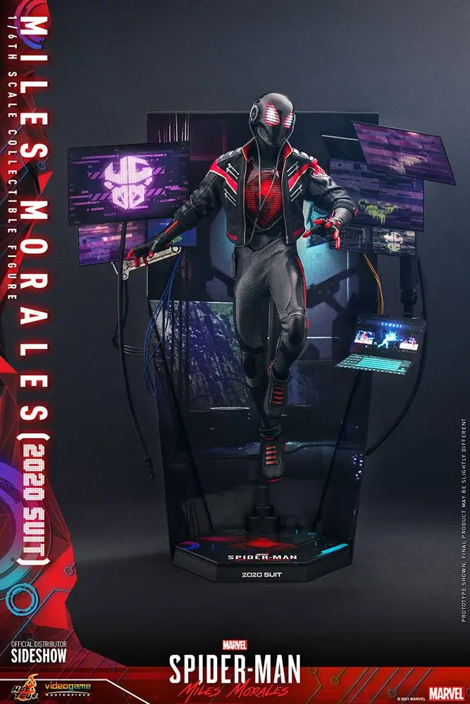 Marvel's Spider-Man: Miles Morales Video Game Masterpiece akcijska figura 1/6 Miles Morales (2020 Suit) fotografija izdelka