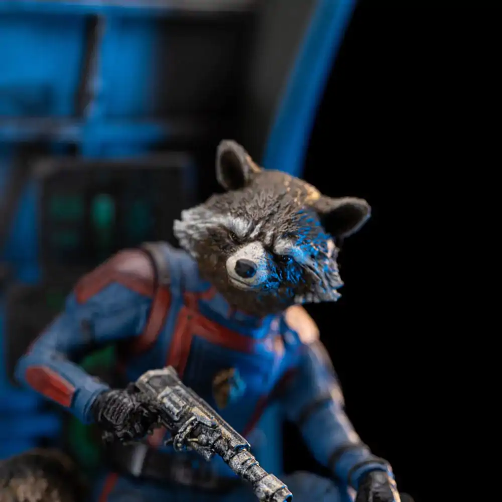 Marvel figurica v merilu 1/10 Guardians of the Galaxy Vol. 3 Rocket Racoon 20 cm fotografija izdelka