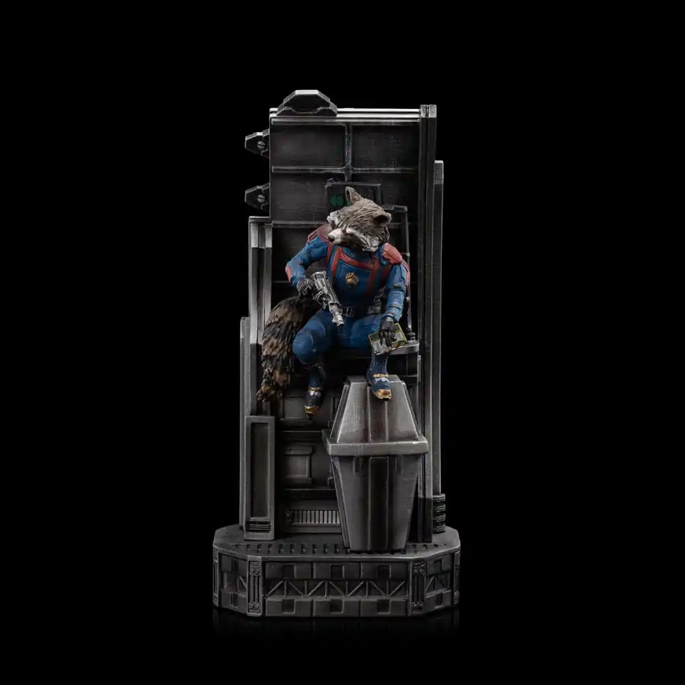 Marvel figurica v merilu 1/10 Guardians of the Galaxy Vol. 3 Rocket Racoon 20 cm fotografija izdelka