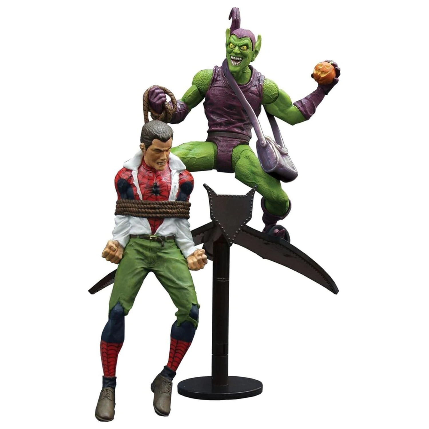 Marvel Select Duende Verde & Peter Parker Green Goblin figurici 15 cm fotografija izdelka