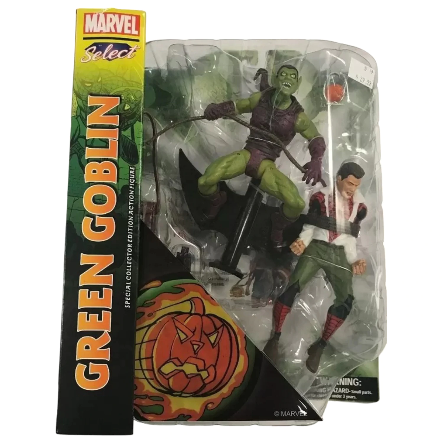 Marvel Select Duende Verde & Peter Parker Green Goblin figurici 15 cm fotografija izdelka