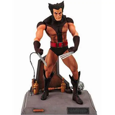 Marvel Select Akcijska Figura Unmasked Brown Costume Wolverine 18 cm fotografija izdelka