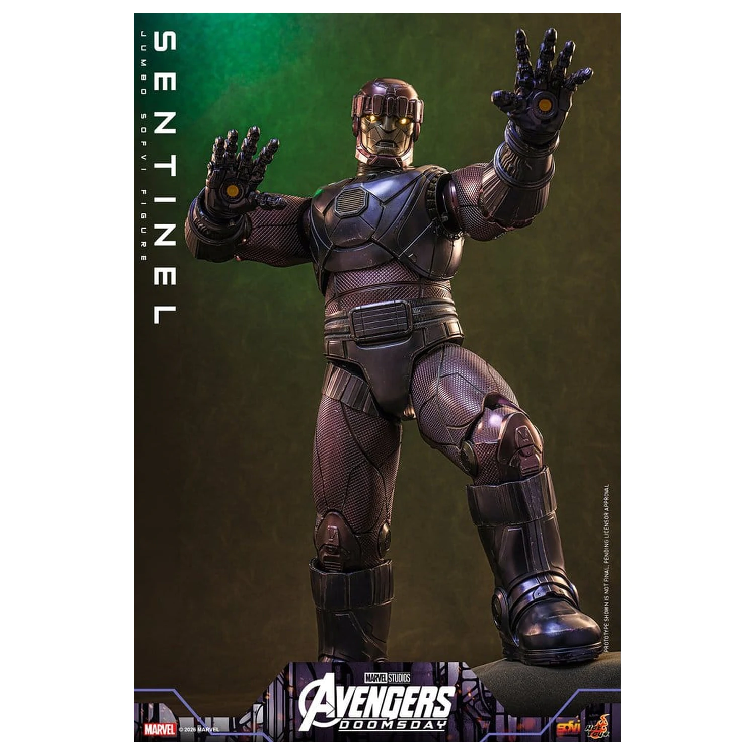 Marvel Sofvi Masterpiece Series akcijska figura Sentinel 60 cm fotografija izdelka