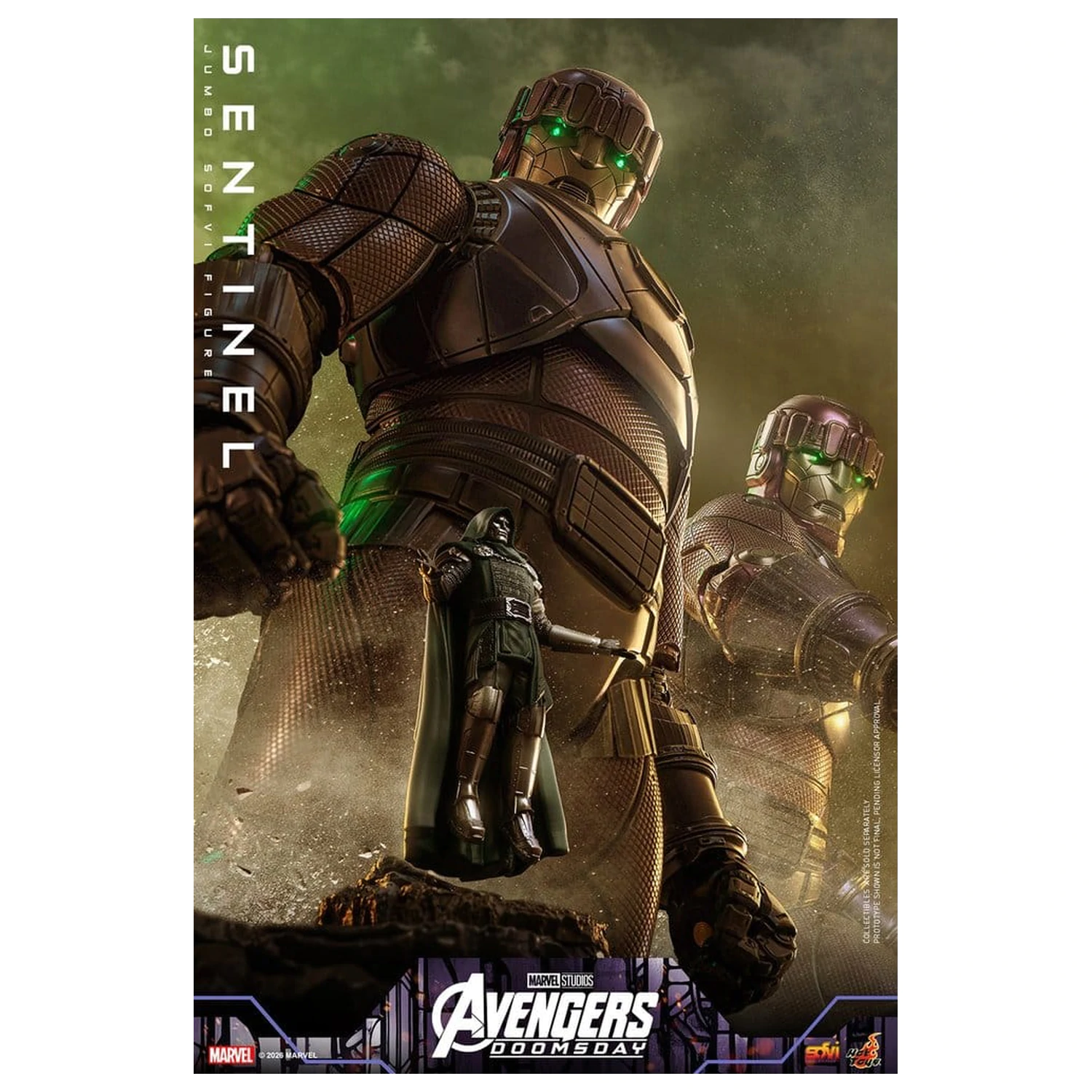 Marvel Sofvi Masterpiece Series akcijska figura Sentinel 60 cm fotografija izdelka