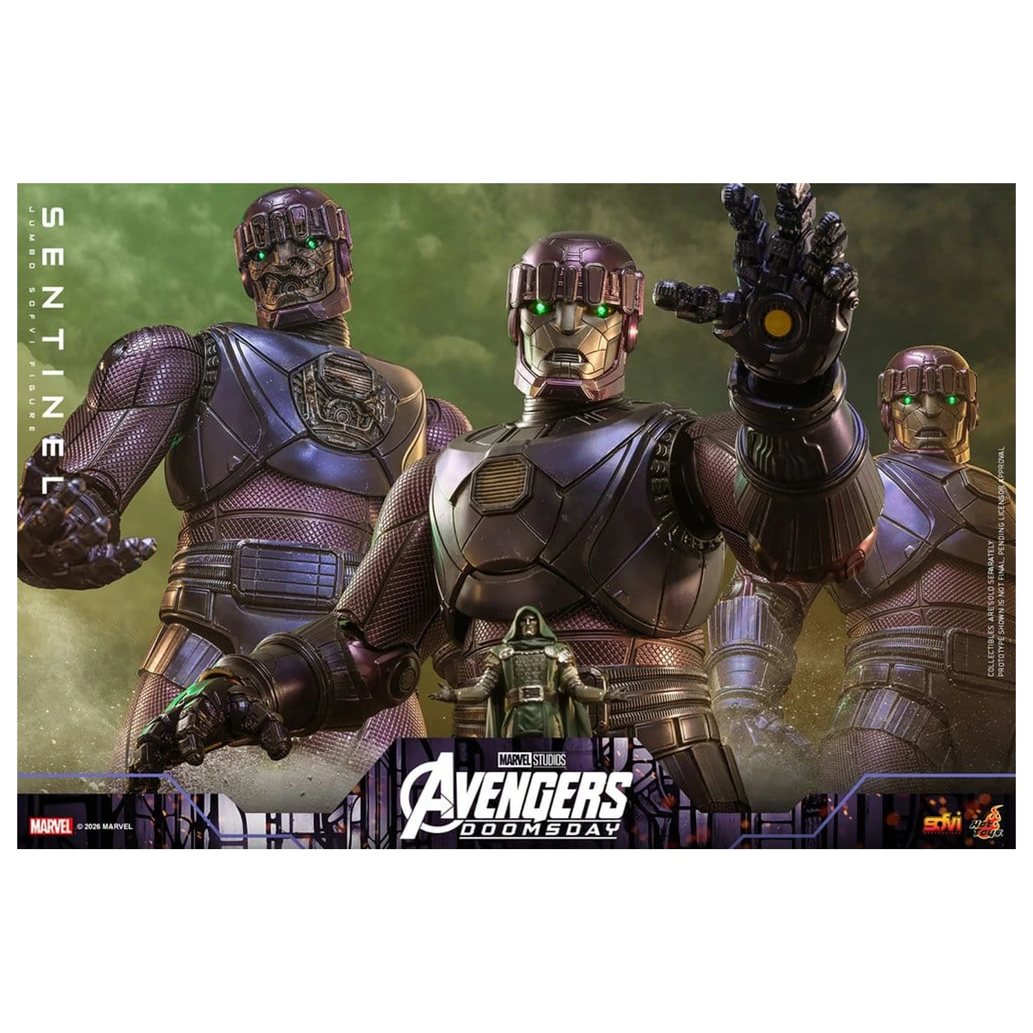 Marvel Sofvi Masterpiece Series akcijska figura Sentinel 60 cm fotografija izdelka