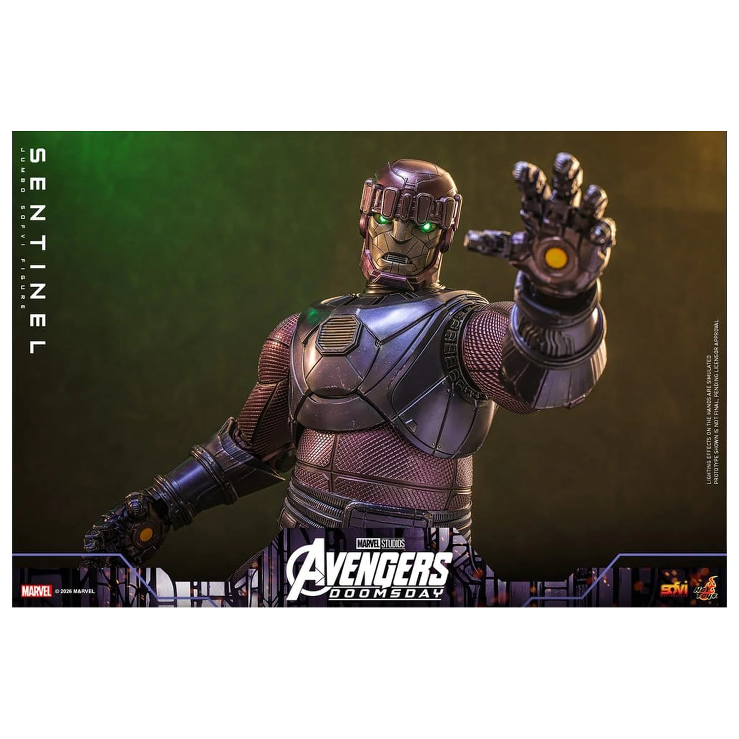 Marvel Sofvi Masterpiece Series akcijska figura Sentinel 60 cm fotografija izdelka