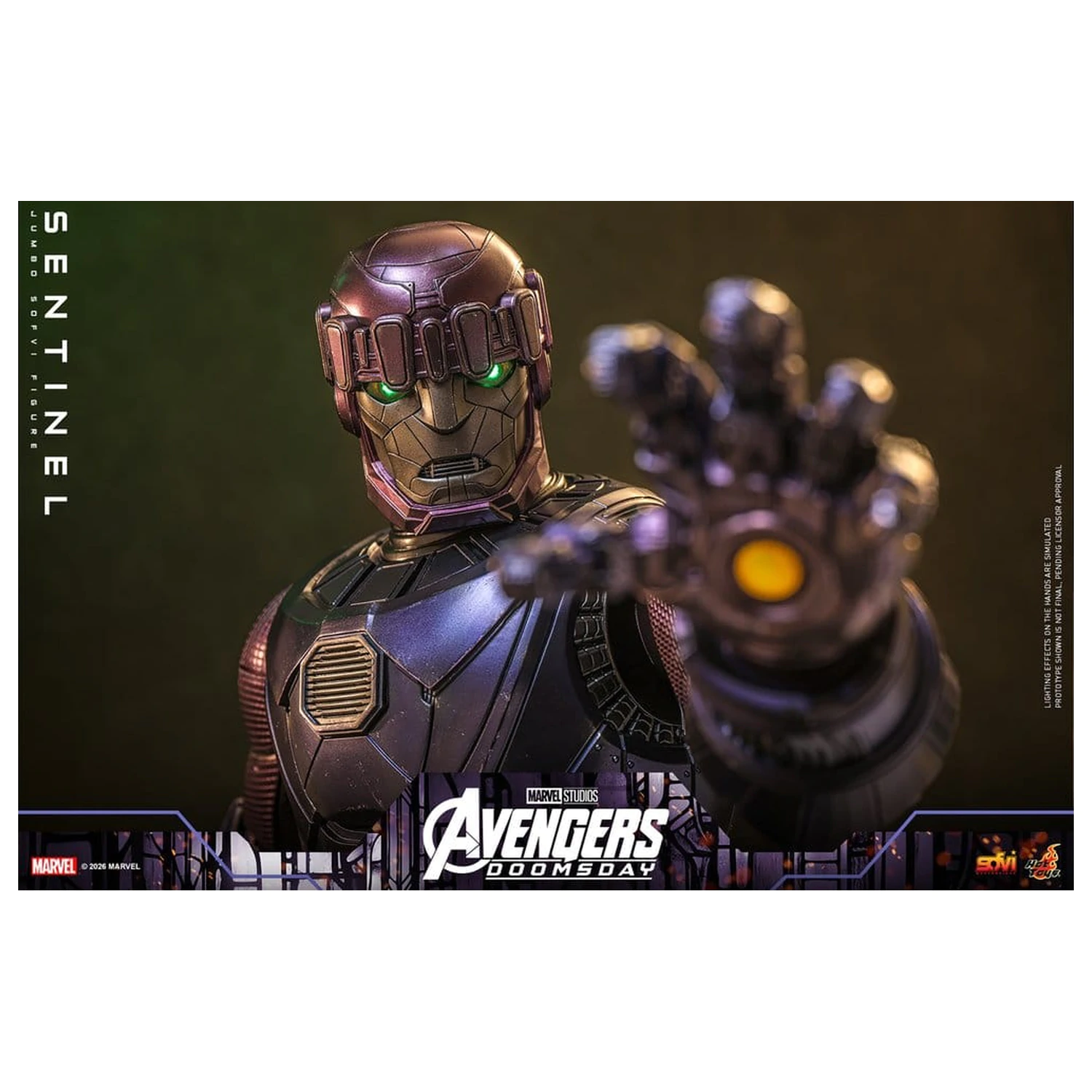 Marvel Sofvi Masterpiece Series akcijska figura Sentinel 60 cm fotografija izdelka