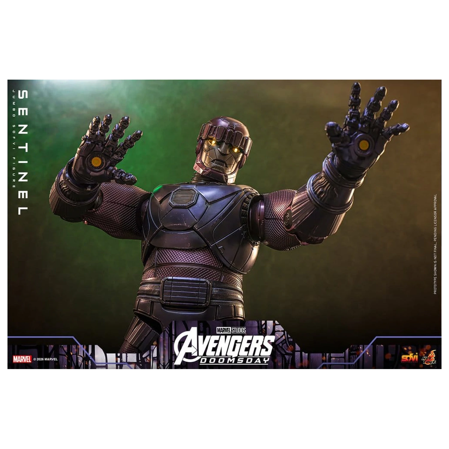 Marvel Sofvi Masterpiece Series akcijska figura Sentinel 60 cm fotografija izdelka