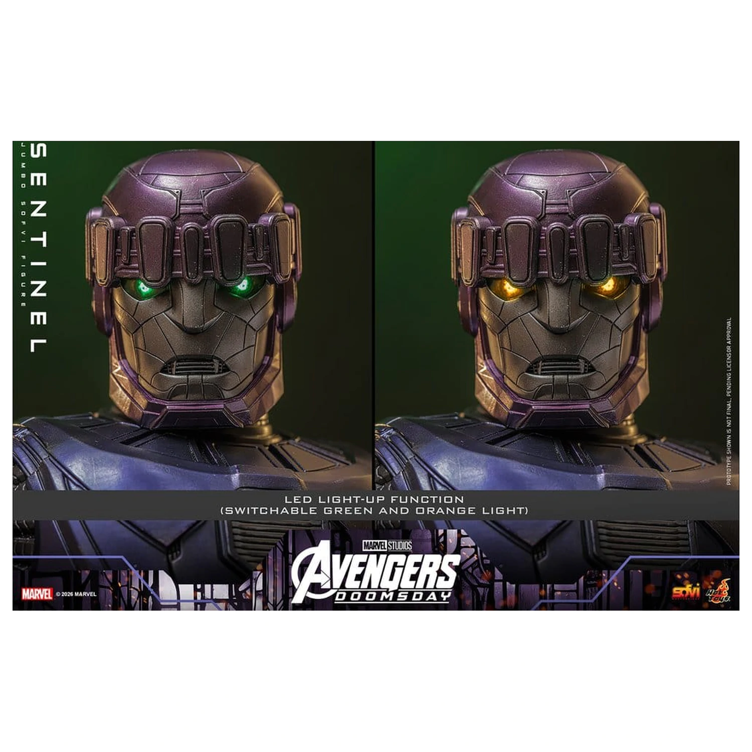 Marvel Sofvi Masterpiece Series akcijska figura Sentinel 60 cm fotografija izdelka