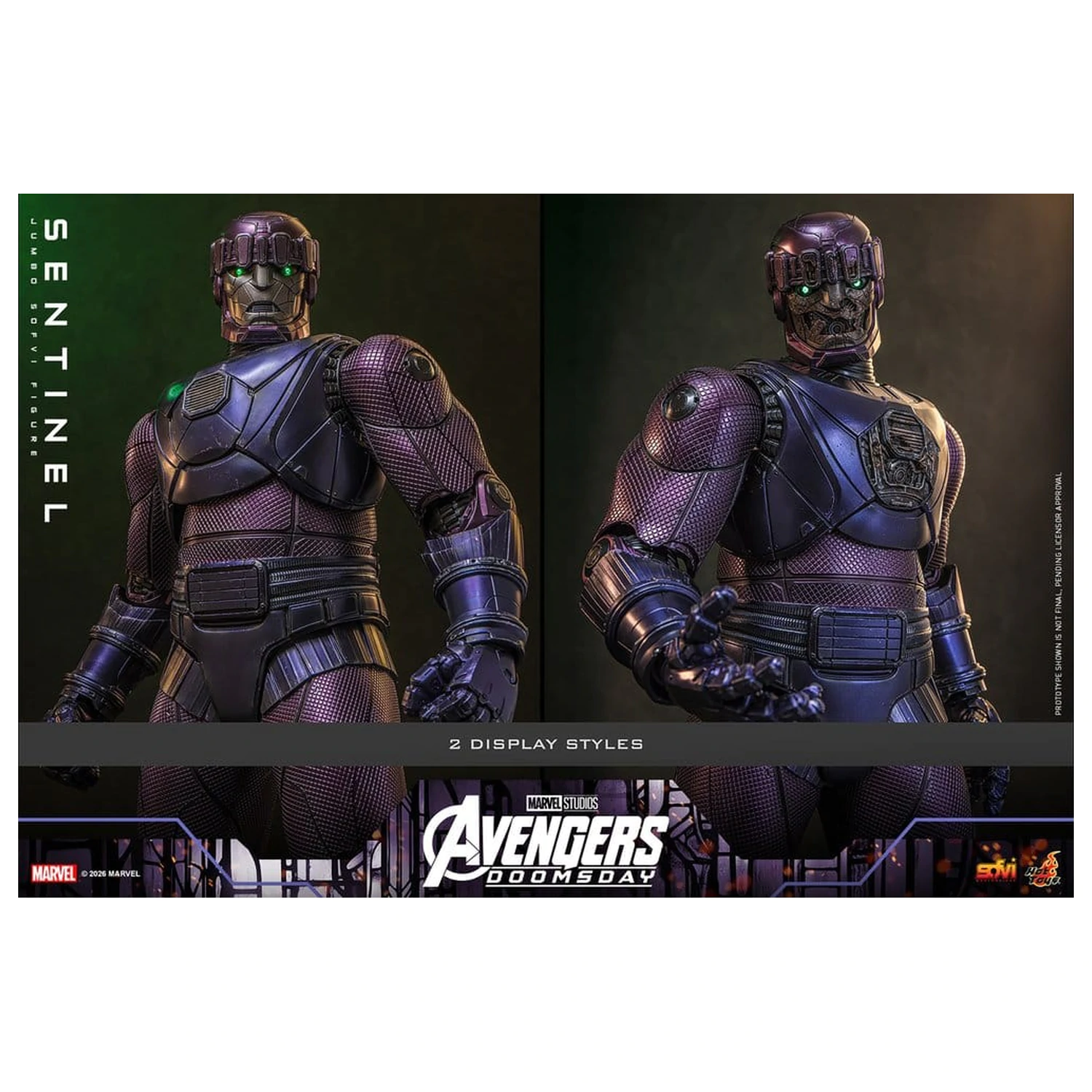 Marvel Sofvi Masterpiece Series akcijska figura Sentinel 60 cm fotografija izdelka