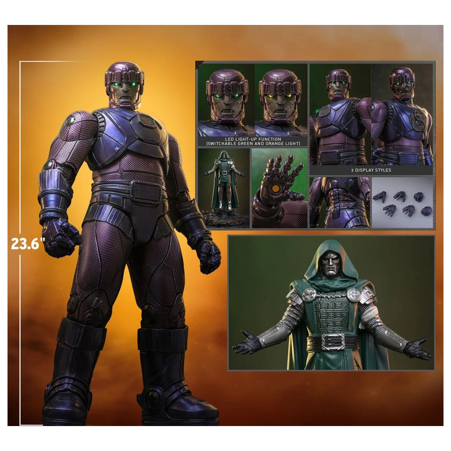 Marvel Sofvi Masterpiece Series akcijska figura Sentinel 60 cm fotografija izdelka