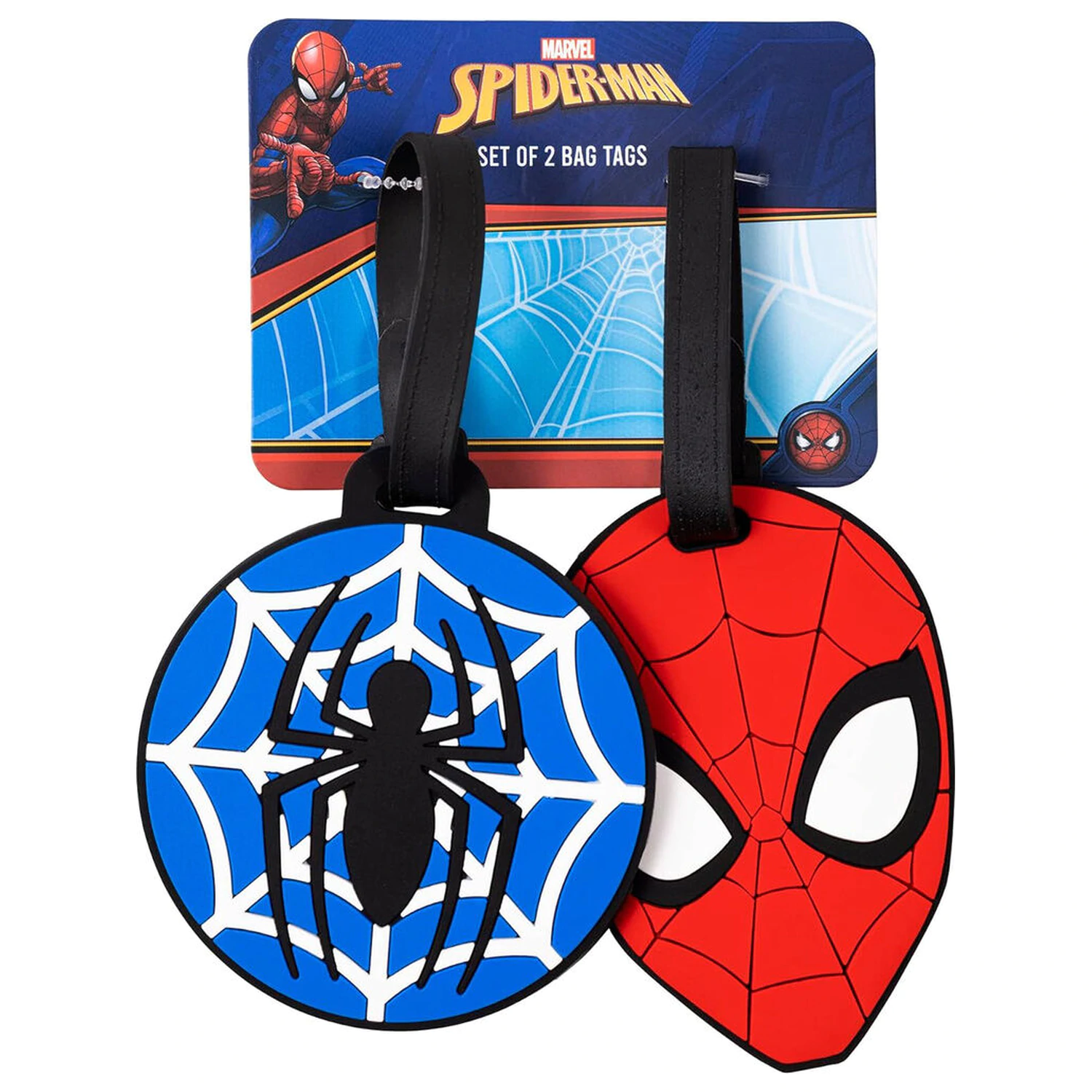 Marvel Spiderman set 2 nalepk za prtljago fotografija izdelka
