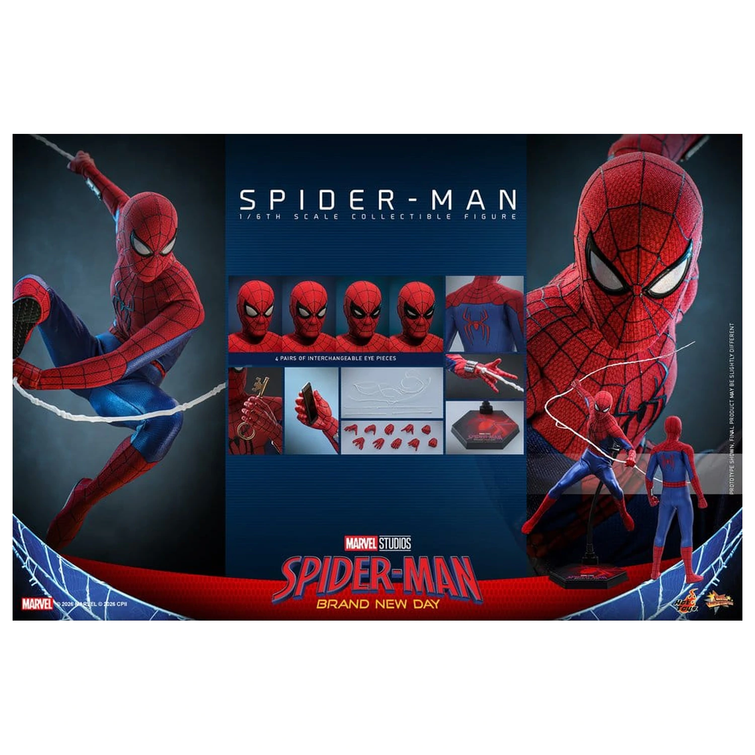 Marvel Spider-Man: Brand New Day Akcijska figura 1/6 Spider-Man 29 cm fotografija izdelka
