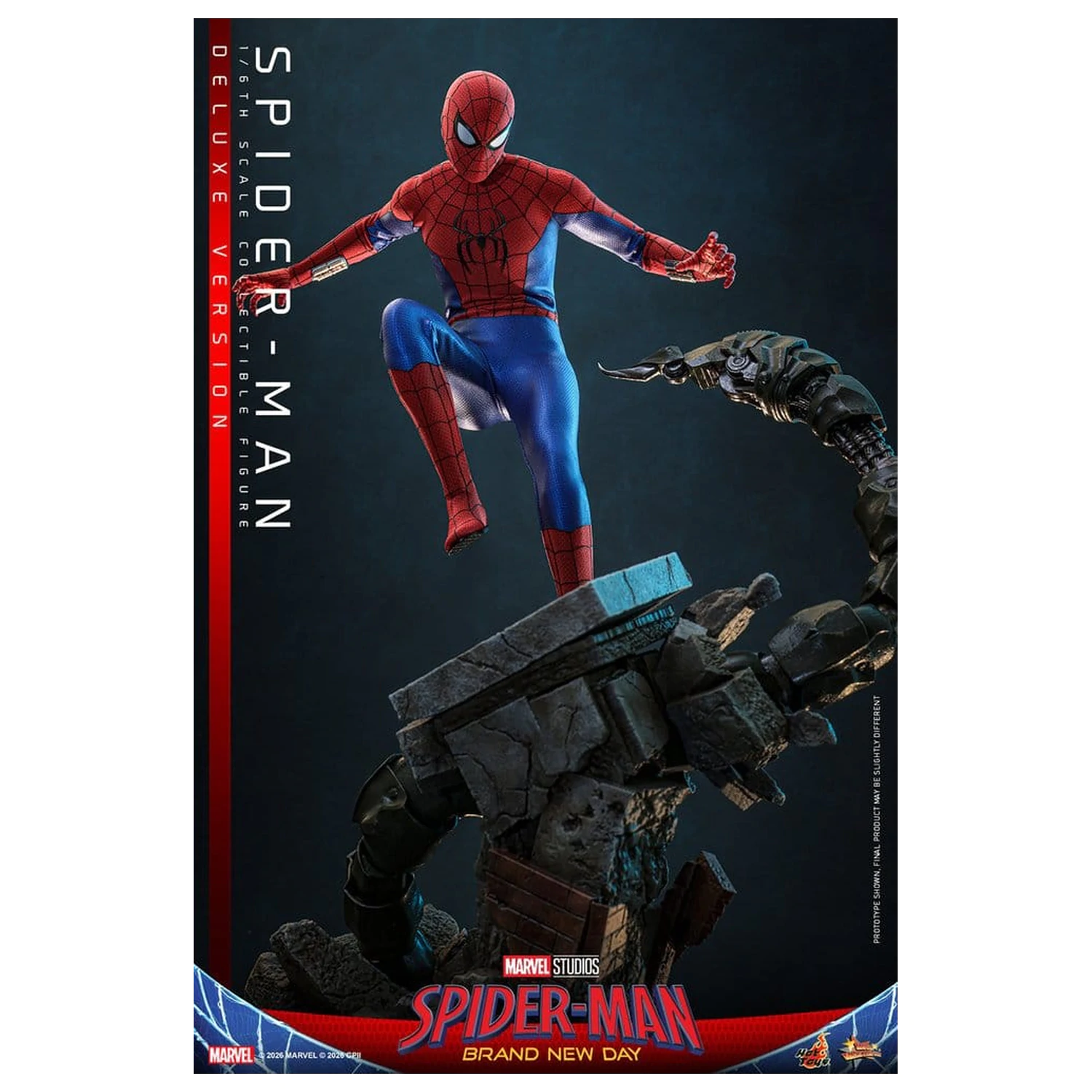 Marvel Spider-Man: Brand New Day Akcijska figura 1/6 Spider-Man (Deluxe Version) 29 cm fotografija izdelka