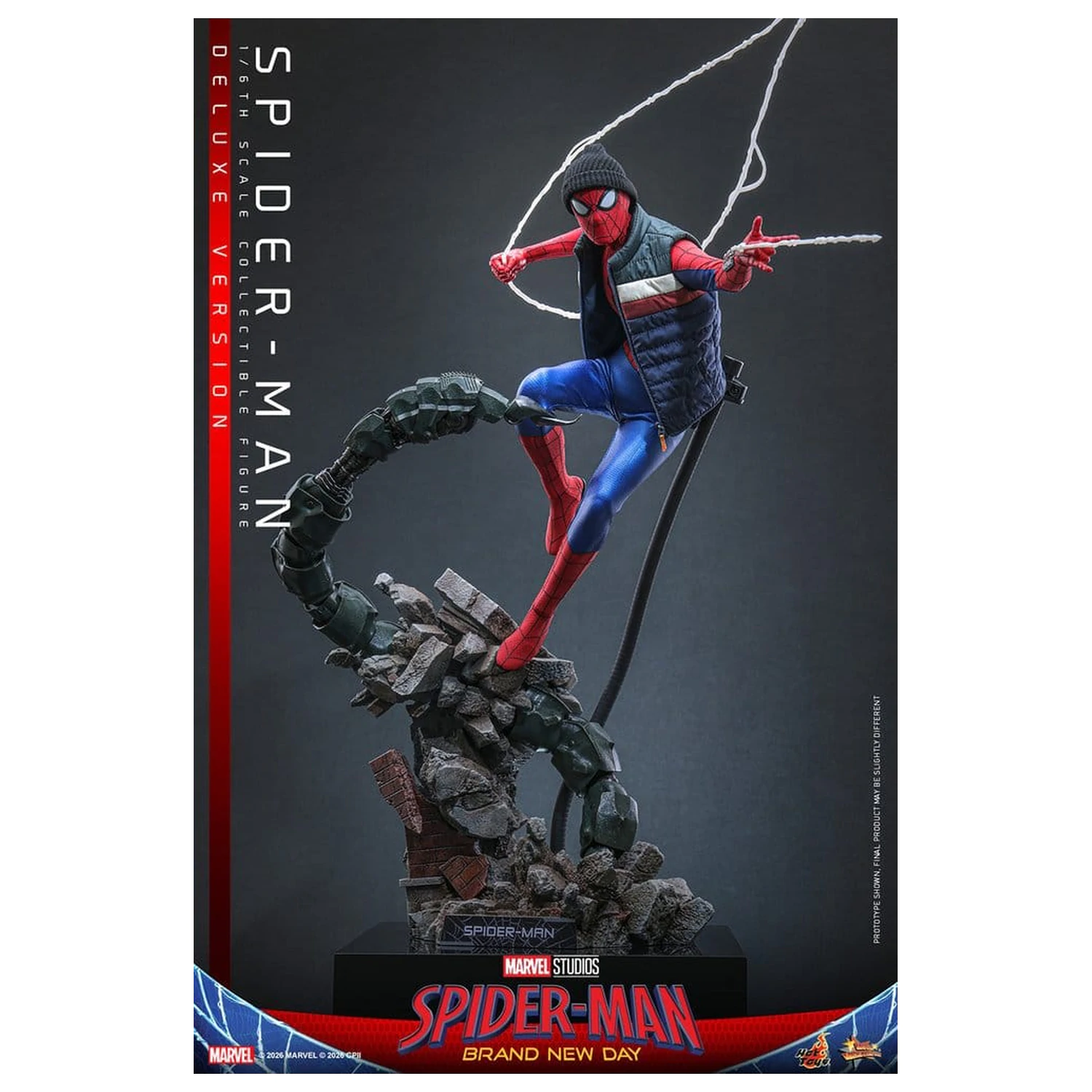 Marvel Spider-Man: Brand New Day Akcijska figura 1/6 Spider-Man (Deluxe Version) 29 cm fotografija izdelka