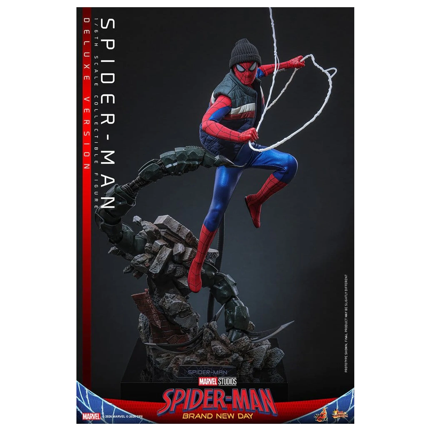 Marvel Spider-Man: Brand New Day Akcijska figura 1/6 Spider-Man (Deluxe Version) 29 cm fotografija izdelka