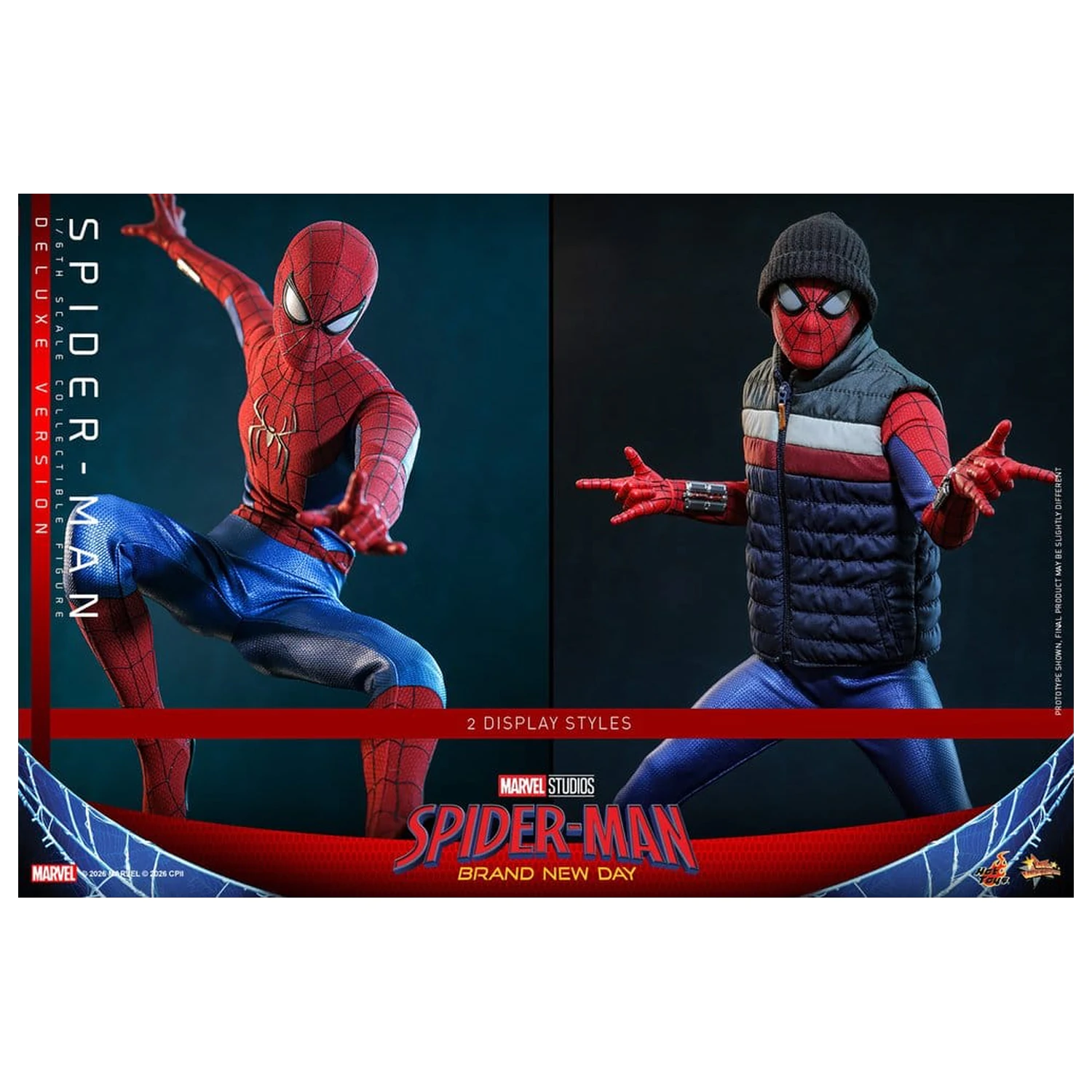 Marvel Spider-Man: Brand New Day Akcijska figura 1/6 Spider-Man (Deluxe Version) 29 cm fotografija izdelka
