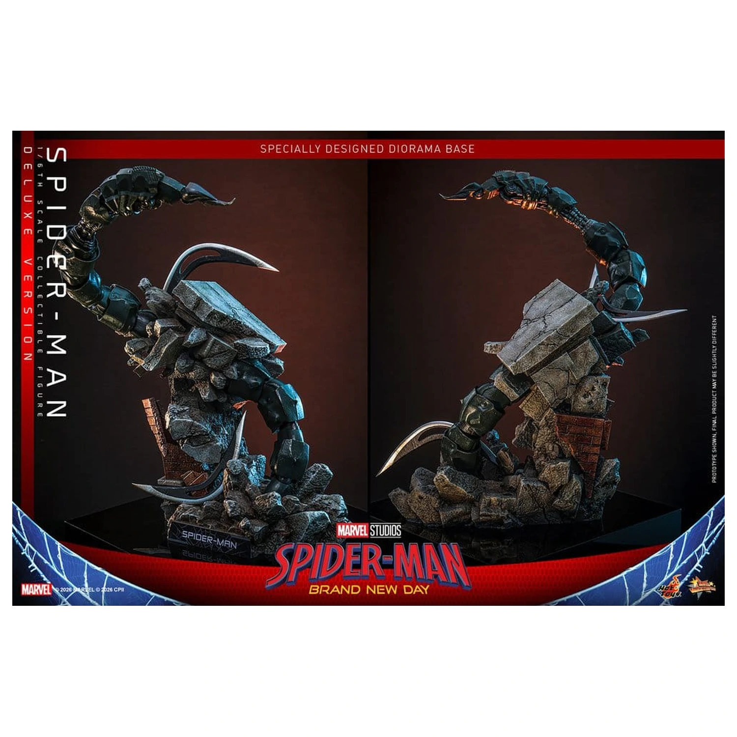 Marvel Spider-Man: Brand New Day Akcijska figura 1/6 Spider-Man (Deluxe Version) 29 cm fotografija izdelka
