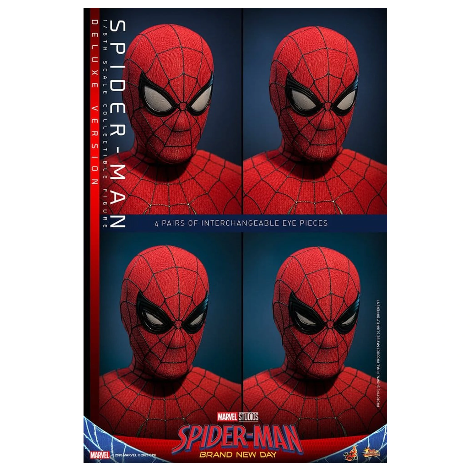 Marvel Spider-Man: Brand New Day Akcijska figura 1/6 Spider-Man (Deluxe Version) 29 cm fotografija izdelka