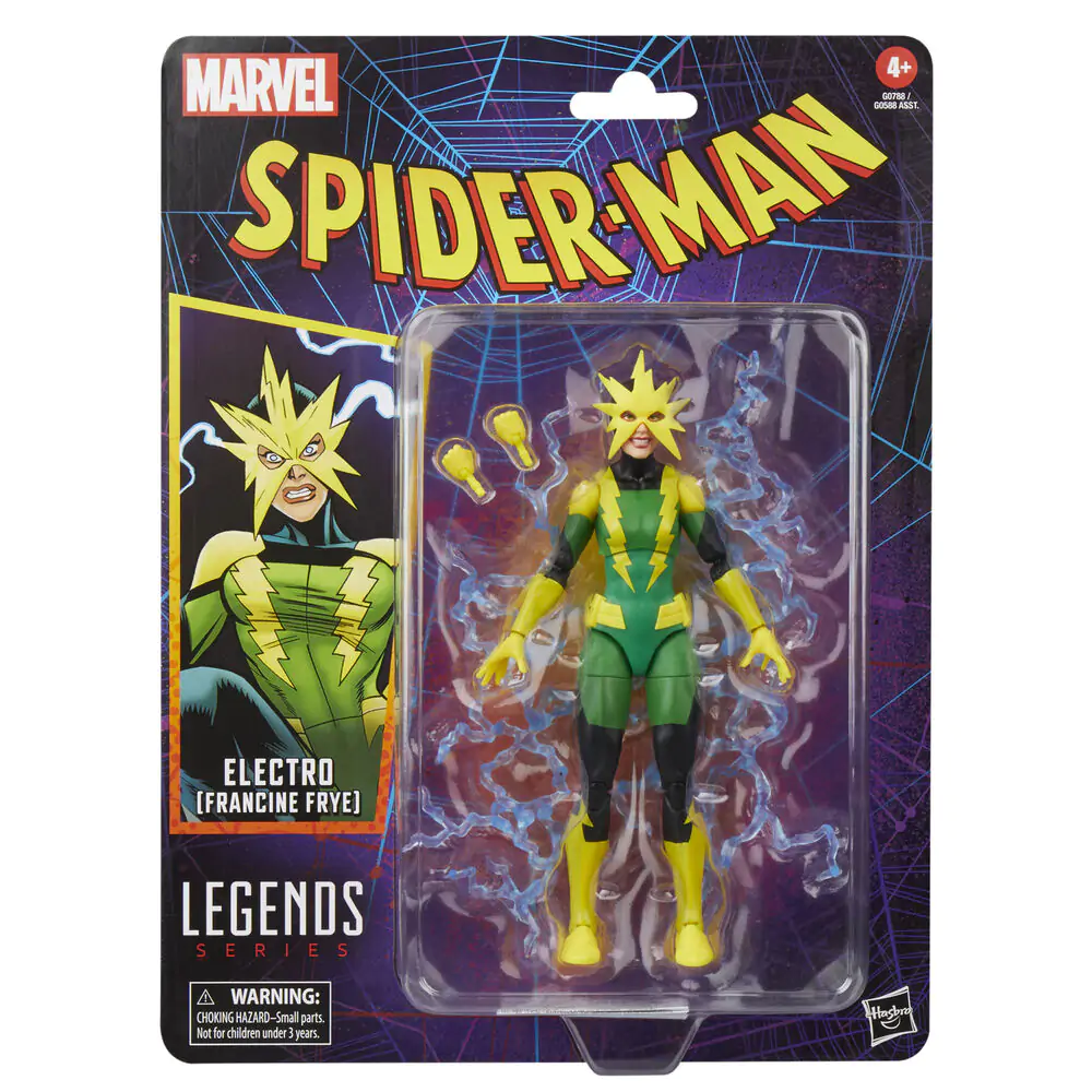 Marvel Spider-Man Electro Francine Frye figura 15 cm fotografija izdelka