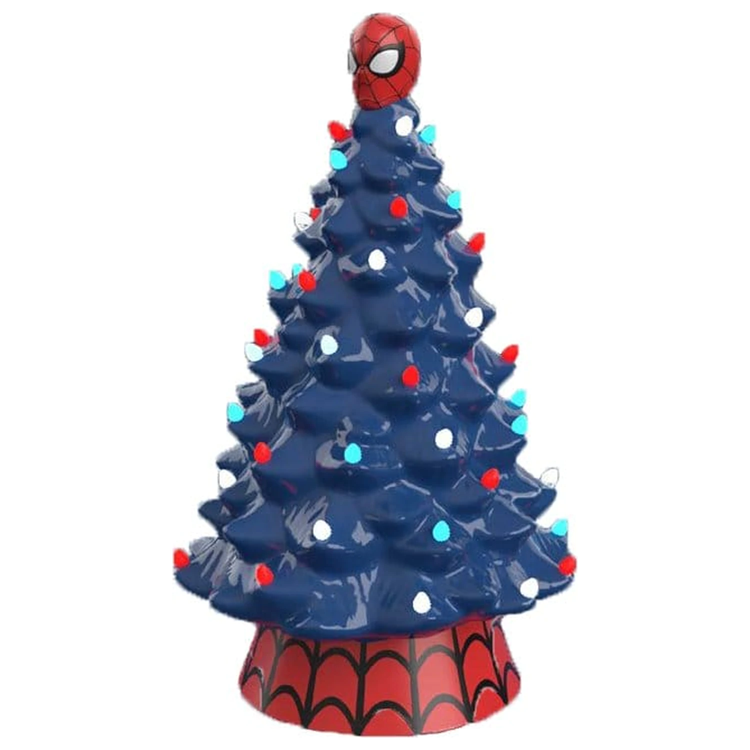 Marvel keramično božično drevesce z lučkami Spider-Man 23 cm fotografija izdelka