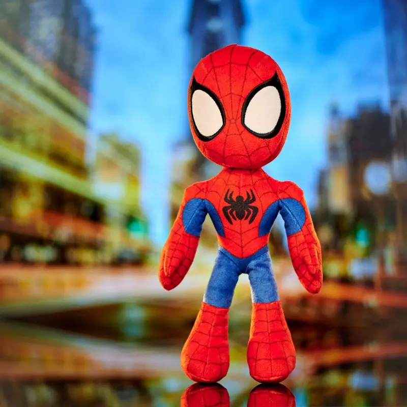 Marvel Plišasta Figura Glow In The Dark Eyes Spider-Man 25 cm fotografija izdelka