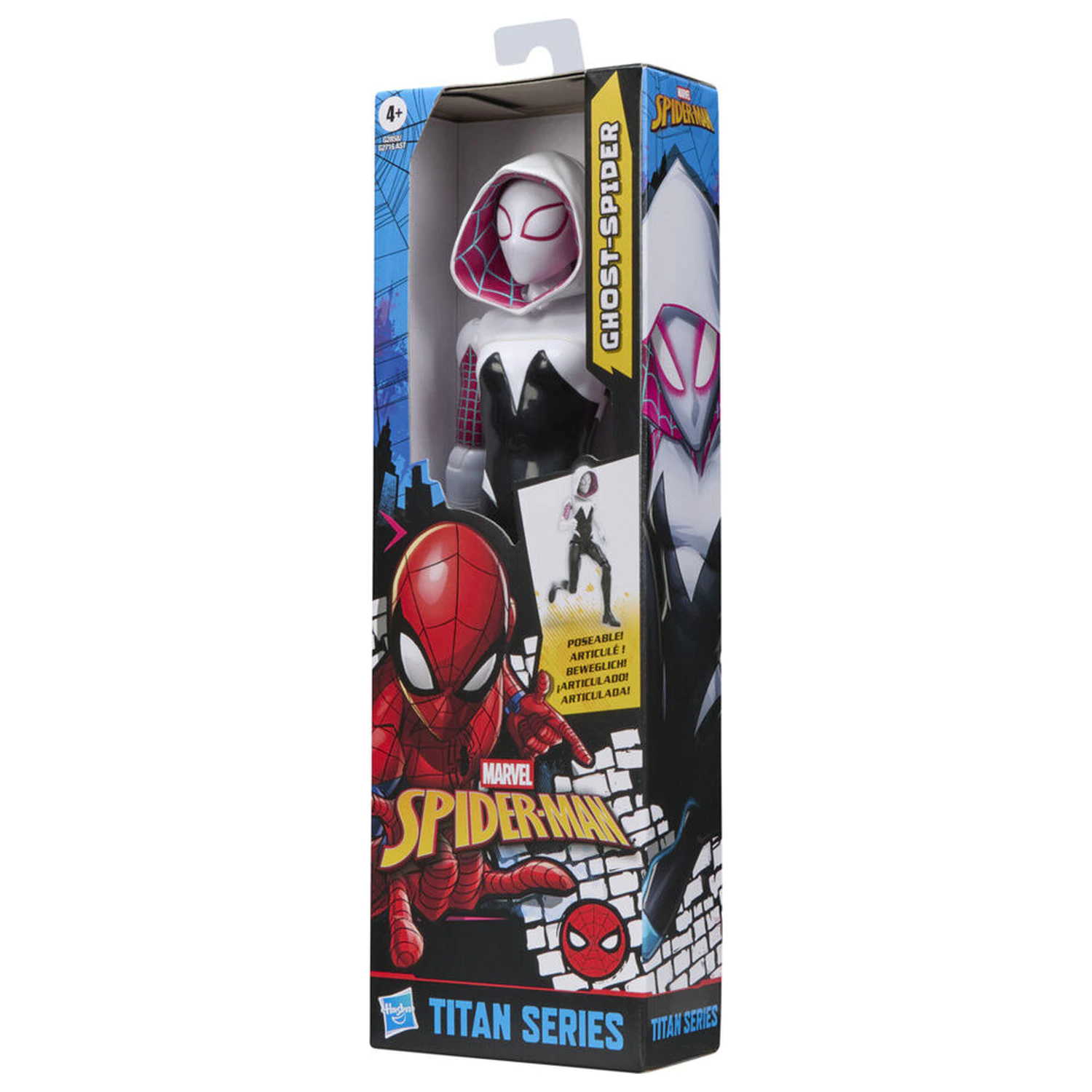 Marvel Spider-Man Titan Series Ghost Spider figura 30cm fotografija izdelka