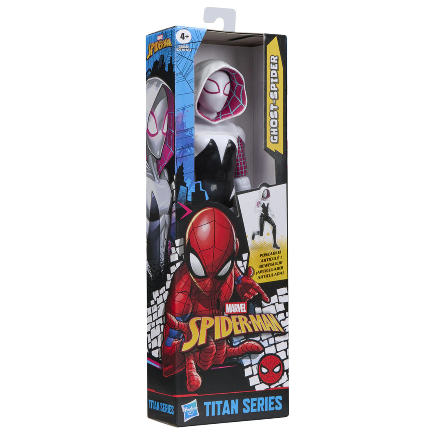 Marvel Spider-Man Titan Series Ghost Spider figura 30cm fotografija izdelka