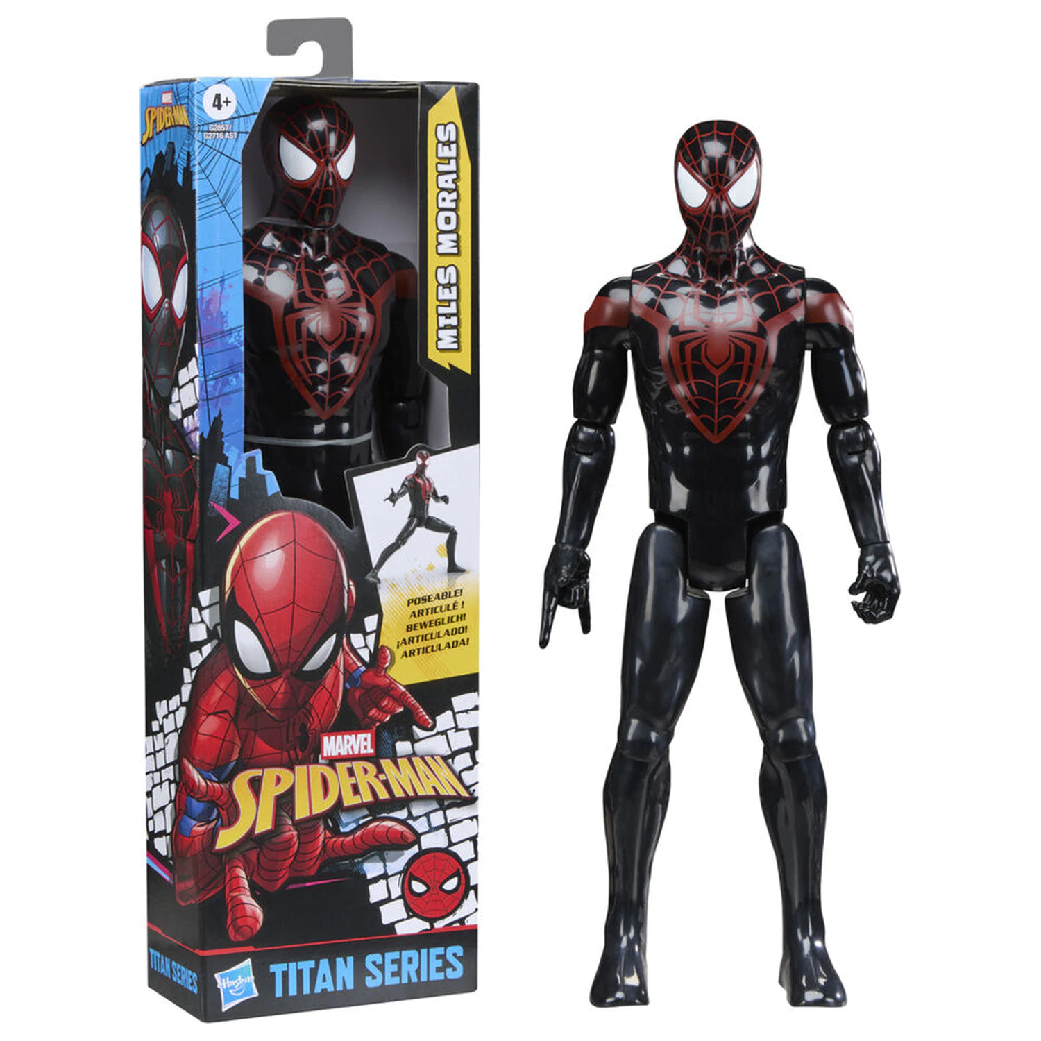 Marvel Spider-Man Titan Series Miles Morales figura 30cm fotografija izdelka