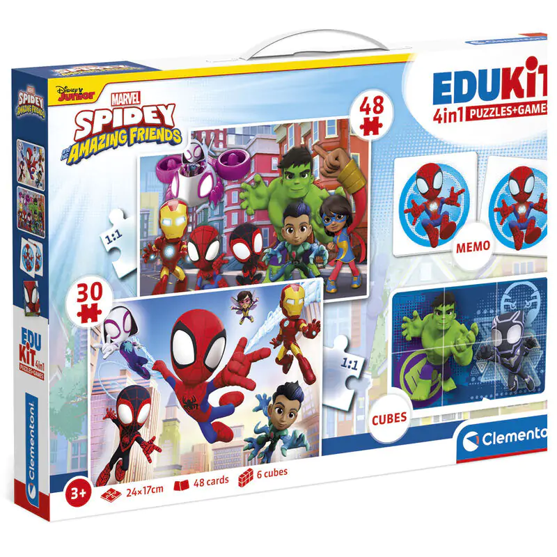 Marvel Spidey Amazing Friends Edukit 4 v 1 izobraževalni komplet fotografija izdelka