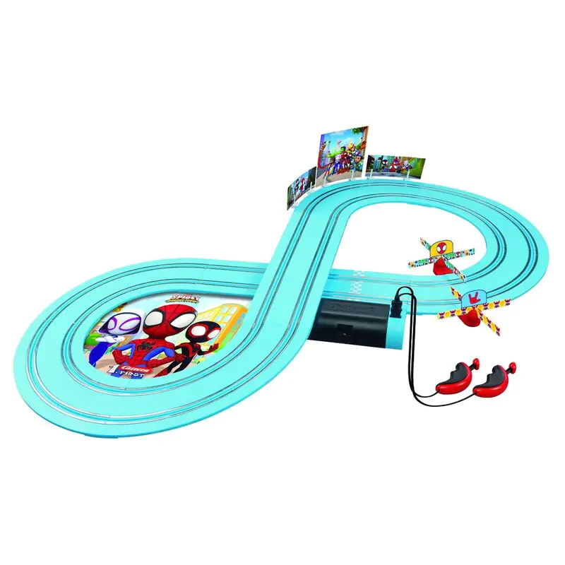 Marvel Spidey Amazing Friends Its Spidey Time dirkalni avtomobilčki steza fotografija izdelka