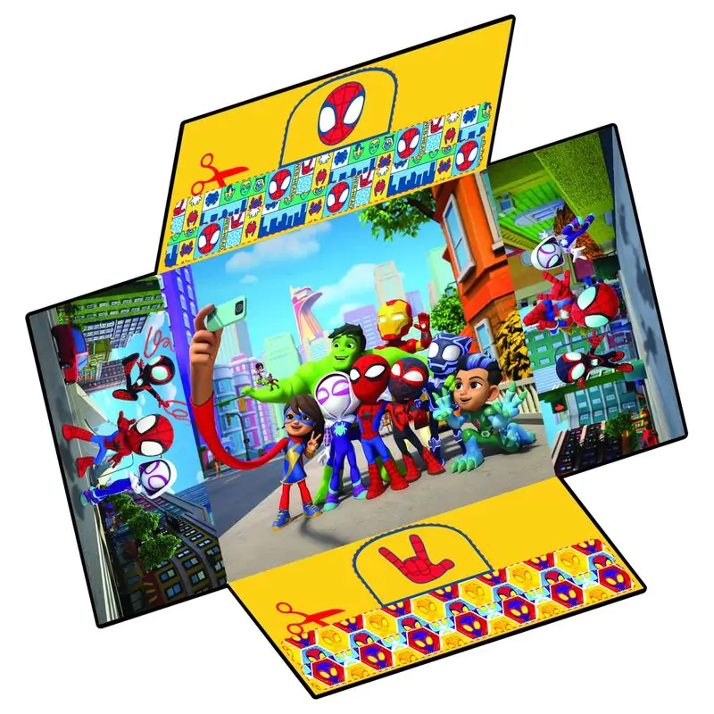 Marvel Spidey Amazing Friends Its Spidey Time dirkalni avtomobilčki steza fotografija izdelka