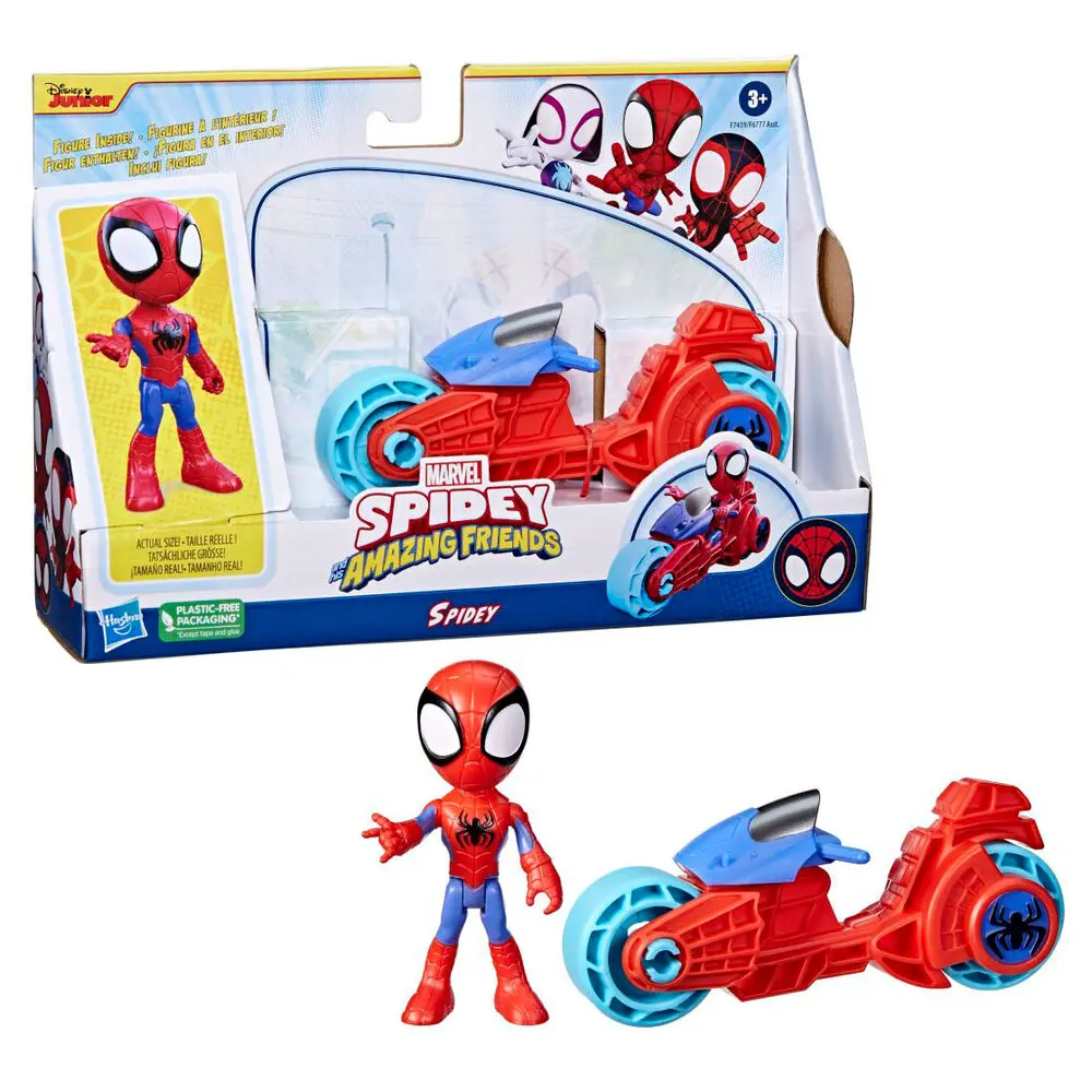 Marvel Spidey Amazing Friends Spidey Vehicle motorno kolo fotografija izdelka