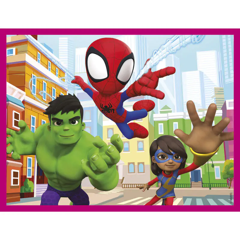 Marvel Spidey and His Amazing Friends kocka puzzle 12 kosov fotografija izdelka