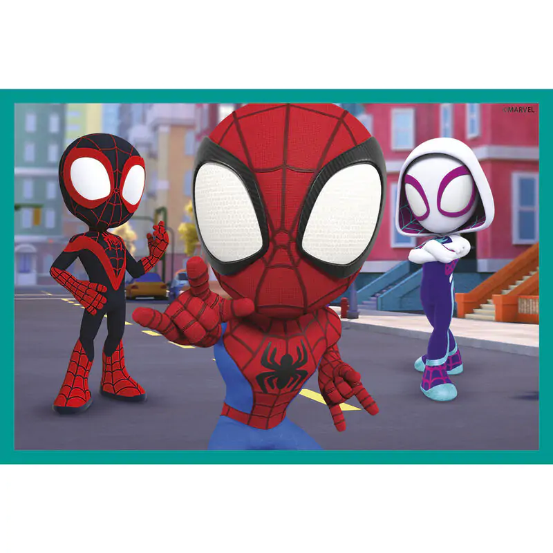 Marvel Spidey and His Amazing Friends kocka puzzle 6 kosov fotografija izdelka