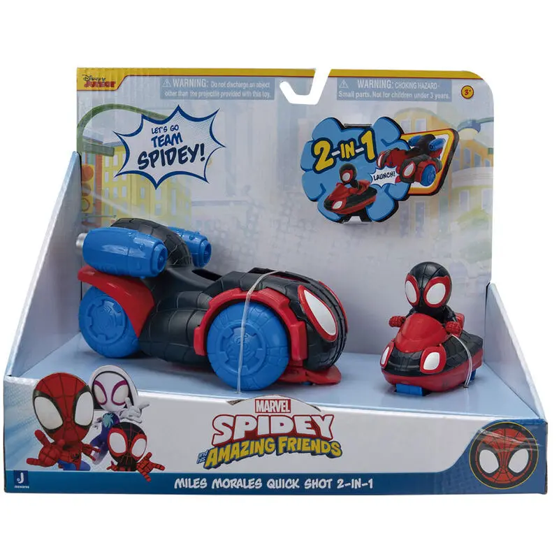 Marvel Spidey Miles Morales + set figurica z vozilom fotografija izdelka