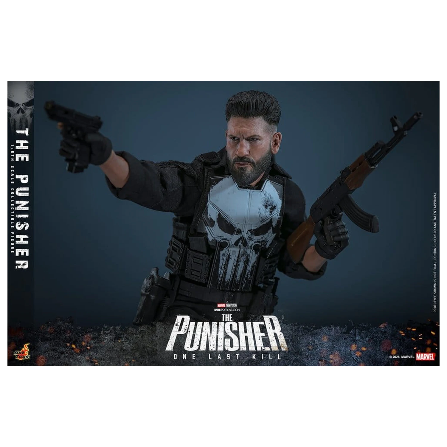 Marvel Television Masterpiece Akcijska figura 1/6 The Punisher 31 cm fotografija izdelka