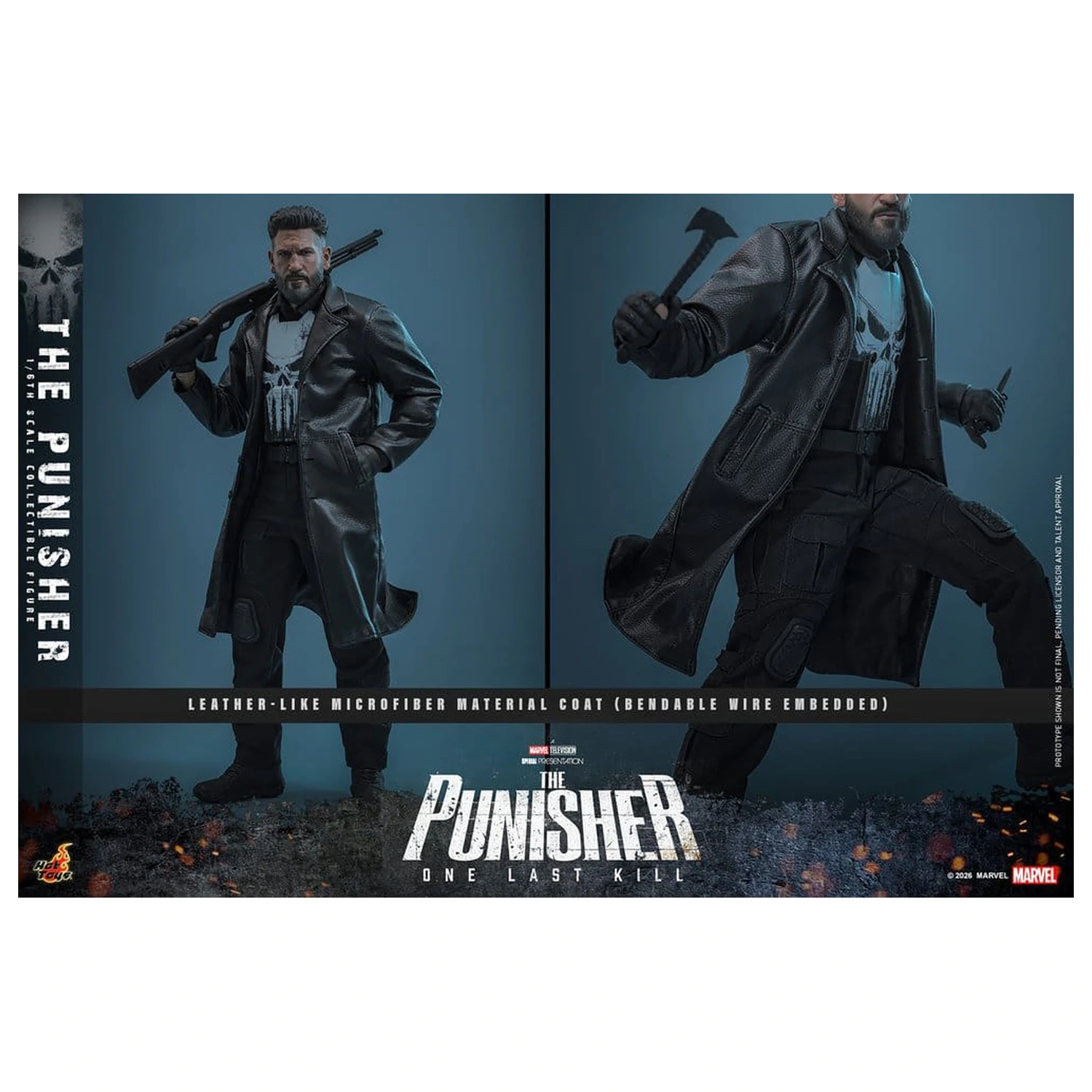 Marvel Television Masterpiece Akcijska figura 1/6 The Punisher 31 cm fotografija izdelka