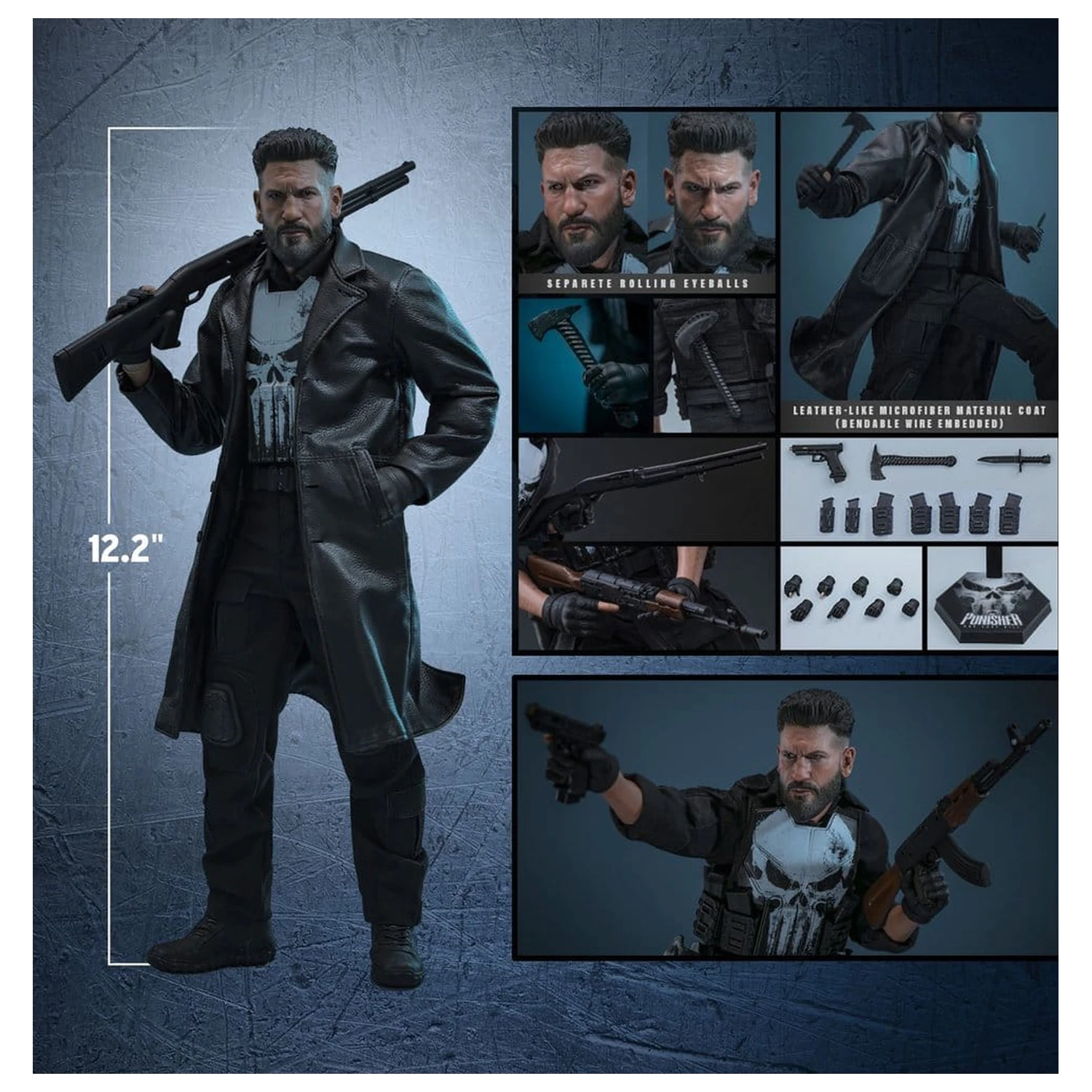 Marvel Television Masterpiece Akcijska figura 1/6 The Punisher 31 cm fotografija izdelka
