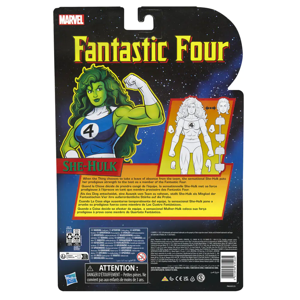 Marvel The Fantastic 4 She-Hulk figura 15 cm fotografija izdelka