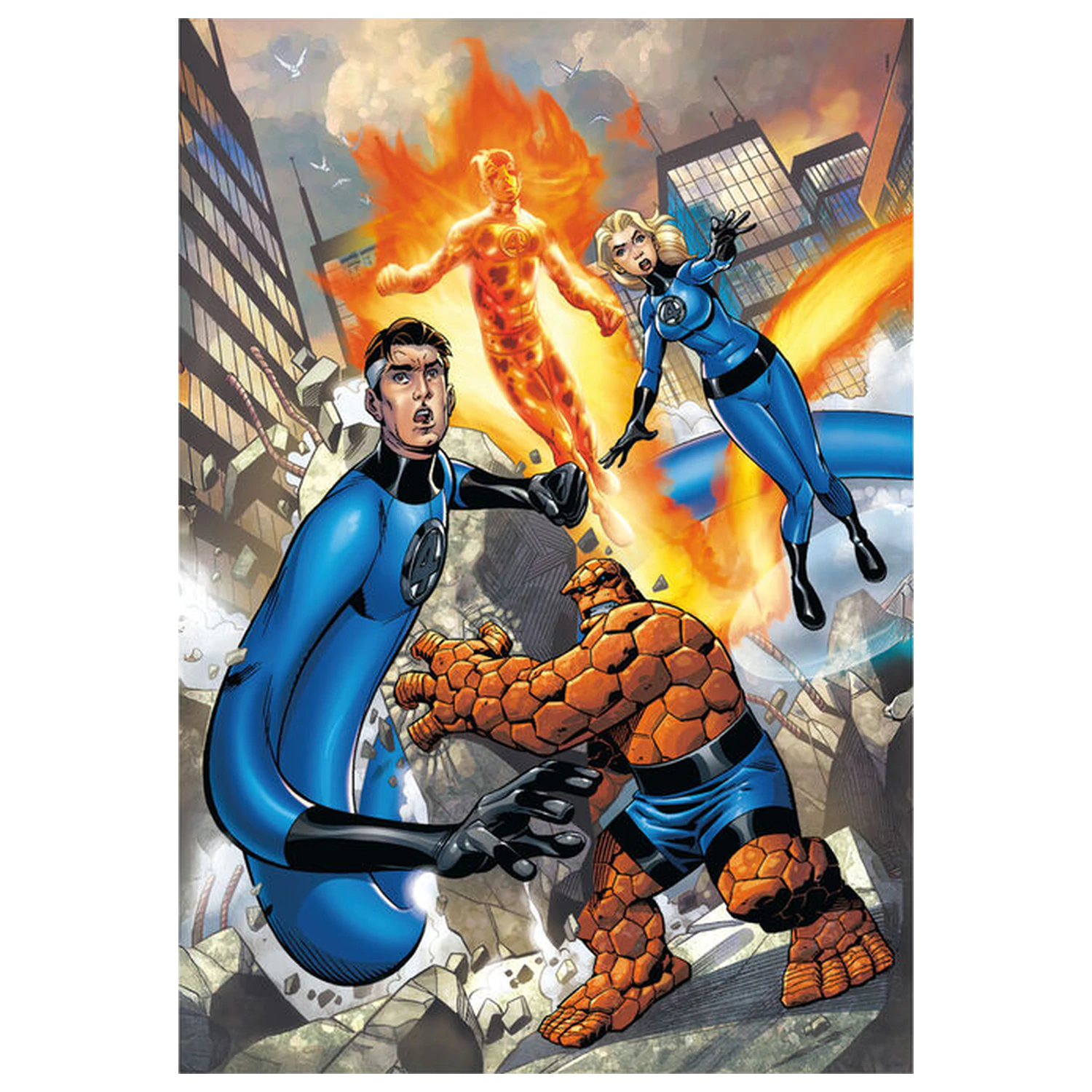 Marvel The Fantastic Four sestavljanka 104 kosov fotografija izdelka