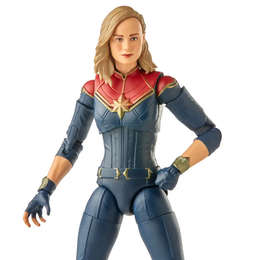 The Marvels Marvel Legends akcijska figura Captain Marvel (BAF: Totally Awesome Hulk) 15 cm fotografija izdelka